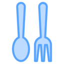 furniture and household,fast food,restaurant,knife,metal,cutlery,fork,spoon,spoon and fork,restaurante